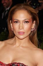 JENNIFER LOPEZ at MET Gala 2015 in New York