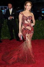 JENNIFER LOPEZ at MET Gala 2015 in New York