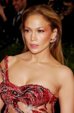 JENNIFER LOPEZ at MET Gala 2015 in New York