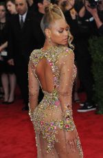 BEYONCE at MET Gala 2015 in New York