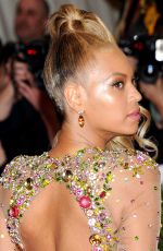 BEYONCE at MET Gala 2015 in New York