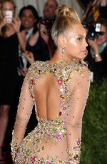 BEYONCE at MET Gala 2015 in New York