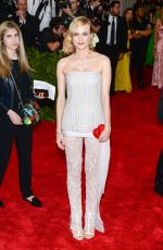 DIANE KRUGER at MET Gala 2015 in New York