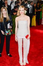 DIANE KRUGER at MET Gala 2015 in New York