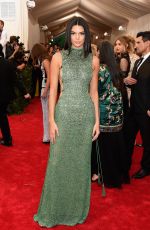 KENDALL JENNER at MET Gala 2015 in New York