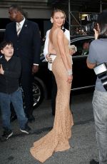 CANDICE SWANEPOEL at MET Gala 2015 in New York