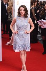 MAISIE WILLIAMS at BAFTA 2015 Awards in London