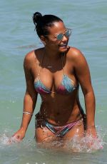 CHRISTINA MILIAN in Bikini at a Beach in Miami 05/15/2015