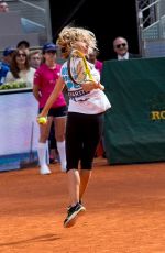 ELSA PATAKY at Charity Day Tennis Tournament in Madrid