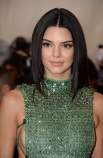 KENDALL JENNER at MET Gala 2015 in New York