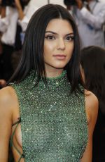 KENDALL JENNER at MET Gala 2015 in New York