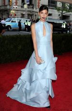 LILY ALDRIDGE at MET Gala 2015 in New York