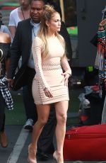 JENNIFER LOPEZ Arrives at American Idol Studio in Hollywood 05/06/2015