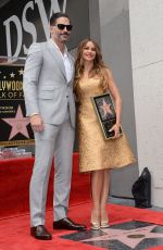 SOFIA VERGARA Honored with a Star on the Hollywood Walk of Fame in Los Angeles
