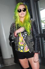 KESHA Arrives at LAX Airport in Los Angeles 05/22/2015