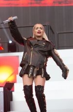 RITA ORA Performs at BBC Radio 1\