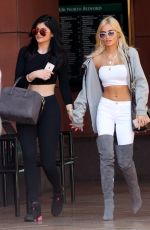 KYLIE JENNER and PIA MIA PEREZ Out and About in West Hollywood 05/28/2015