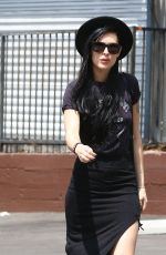 RUMER WILLIS Out amd About in West Hollywood 05/29/2015