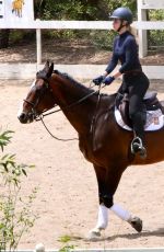 IGGY AZALEA at Horseback Riding in Los Angeles 05/26/2015