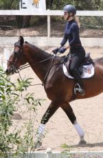 IGGY AZALEA at Horseback Riding in Los Angeles 05/26/2015