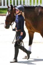IGGY AZALEA at Horseback Riding in Los Angeles 05/26/2015