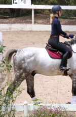 IGGY AZALEA at Horseback Riding in Los Angeles 05/26/2015