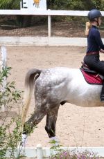 IGGY AZALEA at Horseback Riding in Los Angeles 05/26/2015
