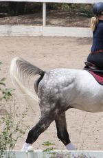 IGGY AZALEA at Horseback Riding in Los Angeles 05/26/2015