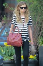 IMOGEN POOTS Out and About in New York 05/10/2015