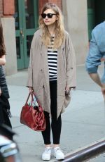 IMOGEN POOTS Out and About in New York 05/10/2015