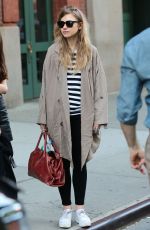 IMOGEN POOTS Out and About in New York 05/10/2015