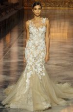 IRINA SHAYK at Pronovias Fashion Show in Barcelona