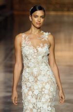 IRINA SHAYK at Pronovias Fashion Show in Barcelona