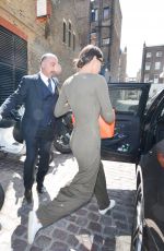 IRINA SHAYK Leaves Her Hotel in London 05/27/2015