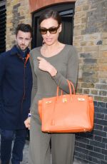 IRINA SHAYK Leaves Her Hotel in London 05/27/2015