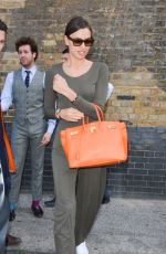 IRINA SHAYK Leaves Her Hotel in London 05/27/2015
