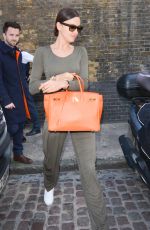 IRINA SHAYK Leaves Her Hotel in London 05/27/2015