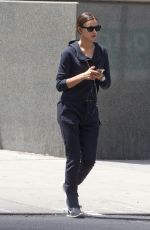 IRINA SHAYK Out and About in New York 05/14/2015