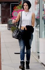 JAIMIE ALEXANDER in Jeans Out and About in Los Angeles 05/05/2015