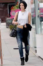 JAIMIE ALEXANDER in Jeans Out and About in Los Angeles 05/05/2015