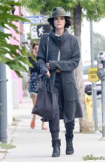 JAIMIE ALEXANDER Out and About in West Hollywood 05/21/2015