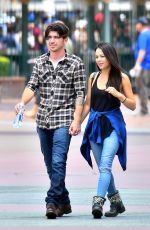 JANEL PARRISH at Disneyland in Anaheim 05/17/2015
