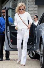 JANUARY JONES at Joel Silvers Memorial Day Party in Los Angeles