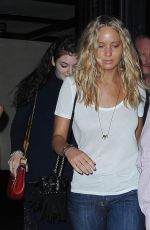JENNIFER LAWRENCE and LORDE Noght Out in New York 05/03/2015