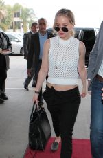 JENNIFER LAWRENCE Arrives at Los Angeles International Airport 01/05/2015