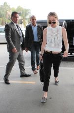 JENNIFER LAWRENCE Arrives at Los Angeles International Airport 01/05/2015