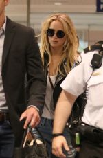 JENNIFER LAWRENCE Arrives at Montreal Airport 05/18/2015