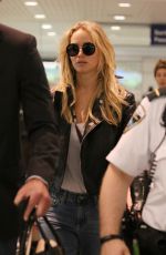 JENNIFER LAWRENCE Arrives at Montreal Airport 05/18/2015