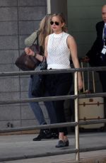 JENNIFER LAWRENCE at JFK Airport in New York 05/01/2015
