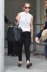 JENNIFER LAWRENCE at JFK Airport in New York 05/01/2015